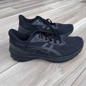 ASICS GT-1000 12 Women’s Running Shoes – Black / Grey US 8.5